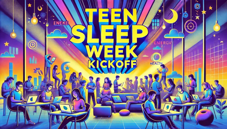 Teen Sleep Week Kick Off